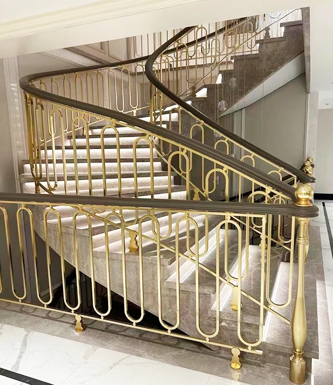 Was sind die Vorteile von Luxusdesign -Aluminium -geschnitzten Treppenhandläufen gegenüber normalen?